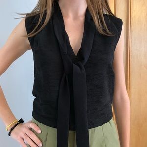 NWT Zara Black Cropped Top